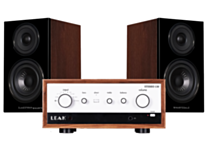 LEAK Stereo 130 Integrated Amplifier + Wharfedale Diamond 12.2 Speakers 