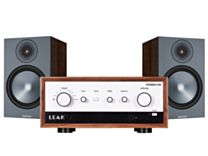 LEAK Stereo 230 Integrated Amplifier + Monitor Audio Bronze 100 Speaker