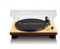 Lenco LS-50 - Turntable with Built-In Speakers - Wood