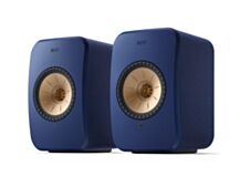 KEF LSX II Wireless HiFi Speakers (Pair) - Cobalt Blue - OPEN BOX