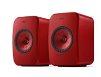 KEF LSX II Wireless HiFi Speakers (Pair) - Lava Red
