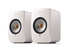 KEF LSX II Wireless HiFi Speakers (Pair) - Mineral White