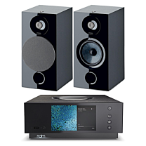 Naim Audio Uniti Atom - Compact High-End All-in-One + Focal Chora 806 - 2-Way Bookshelf Loudspeaker (Pair)