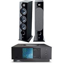 Naim Audio Uniti Atom - Compact High-End All-in-One + Focal Chora 826 - 3-Way Floorstanding Loudspeaker (Pair)