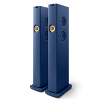 KEF LS60 Wireless Floorstanding Speakers - Royal Blue