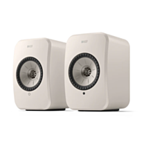 KEF LSX II LT Wireless HiFi Speakers (Pair) - Stone White - OPENBOX