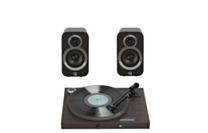 Pro-Ject Juke Box S2 Turntable+Q Acoustics 3010i Bookshelf Speakers