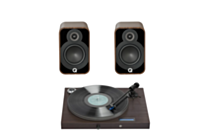 Pro-Ject Juke Box S2 Turntable+Q Acoustics 5020 Bookshelf Speakers