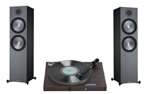 Pro-Ject Juke Box S2 Turntable+Monitor Audio Bronze 500 Floorstanding Speakers