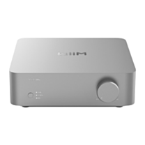 WiiM Vibelink Amp High-Performance Stereo Amplifier – Silver 