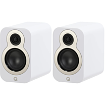 Q Acoustics 3010c Bookshelf Speakers – Satin White