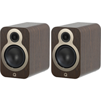 Q Acoustics 3030c Large Bookshelf Speakers – Claro Walnut