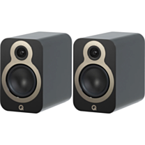 Q Acoustics 3030c Large Bookshelf Speakers – Satin Black