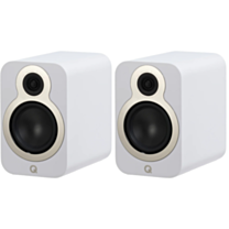 Q Acoustics 3030c Large Bookshelf Speakers – Satin White