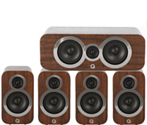 Q Acoustics 3030i AV Speaker Pack - English Walnut