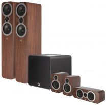 Q Acoustics Q 3050i Plus Cinema Pack - English Walnut