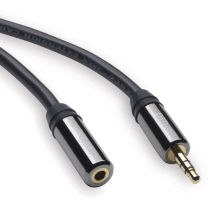 QED Performance Graphite 3.5mm Headphone Extension Cable