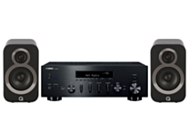 Yamaha R-N600A Network Receiver Amplifier + Q Acoustics 3020i Bookshelf Speakers