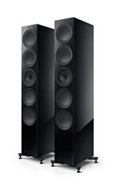 KEF R11 Meta Floorstanding Speaker - Black Gloss