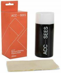 Acc-Sees Vinyl Cleaning Fluid (250ml) & Cloth Kit