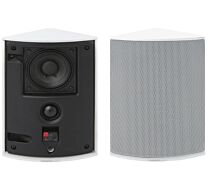 Cornered Audio Ci2 Compact 2-way Corner Speakers - White