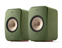 KEF LSX II Wireless HiFi Speakers (Pair) - Olive Green