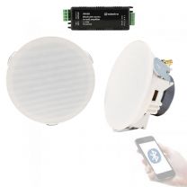 Adastra Bluetooth 4" Ceiling Speaker package With in-Wall Amplifier