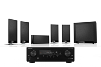 Pioneer VSX-835 7.2-Channel AV Receiver + KEF T105 - T Series 5.1 Speaker System