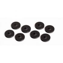 CustomDesign Floor protectors for speaker stands-Pack of 8 - Black Steel