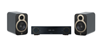 ARCAM A15+ Radia Plus Amplifier + Q Acoustics 3030C Large Bookshelf Speakers Package and 5 metres Classic 79 Strand
