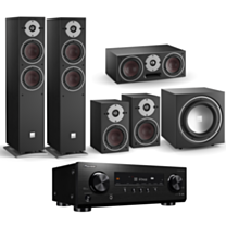 Pioneer VSX-534 5.2 Channel AV Receiver + Dali Oberon 5 - 5.1 Speaker Package - Black