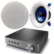 Yamaha WXA-50 Streaming Amplifier + NS-IC600 Ceiling Speakers (pair