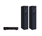 Audiolab 9000A Integrated Amplifier + Mission LX-4 MKII Floor Standing Speakers Package and 5 metres Classic 79 Strand