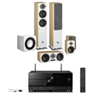 Yamaha RX-A4A + Dali Oberon 5 - 5.1 Speaker Package - Light Oak