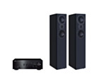 Yamaha A-S701 Hi-Fi Stereo Amplifier + Mission LX-4 MKII Floor Standing Speakers Package and 5 metres Classic 79 Strand