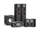Dali Oberon 5 - 5.1 Speaker Package - Black Ash