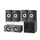 Bowers &amp; Wilkins 606 S2 + HTM6 S2 Centre speaker with ASW608 Subwoofer