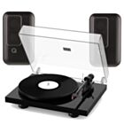 Pro-ject Debut Carbon Evo + Q Acoustic - Q Active 200 Speakers - Black Bundle