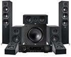 ELAC Debut 5.1.2 Bundle with 10” Sub + JBL MA710 (Black & White)