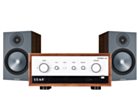 LEAK Stereo 130 Integrated Amplifier + Monitor Audio Bronze 50 Speaker