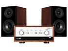 LEAK Stereo 230 Integrated Amplifier + Wharfedale Diamond 12.2 Speakers 