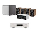 JBL MA310 5.2 4K AV Receiver + Q Acoustics 5010C 5.1 Cinema Pack
