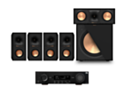 JBL MA510 5.2 8K 120Hz HDMI 2.1 AV Receiver + Klipsch R-40M 12" 5.1 Speaker Pack Bundle