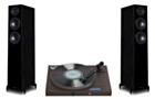 Pro-Ject Juke Box S2 Turntable+Wharfedale Diamond 12.3 Floordstanding Speakers