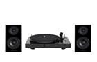 Pro-Ject Juke Box E1 Turntable + Wharfedale Diamond 12.0 Bookshelf Speakers