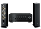 Yamaha R-N1000A Network Receiver Amplifier + Focal Aria Evo X N2 Floor-Standing Speakers