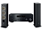 Yamaha R-N600A Network Receiver Amplifier + Focal Aria Evo X N2 Floor-Standing Speakers