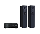 Yamaha R-N1000A High-End Network Receiver Amplifier + Mission LX-4 MKII Floor Standing Speakers Package and 5 metres Classic 79 Strand