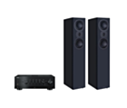 Yamaha R-N800A Hi-Fi Network Receiver Amplifier + Mission LX-4 MKII Floor Standing Speakers Package and 5 metres Classic 79 Strand
