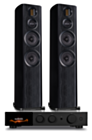 Audiolab 9000A & Wharfedale Evo 4.4 Floorstanding Speakers 